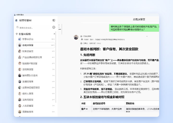 专业军师智能体